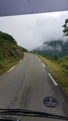 Auf dem Weg zum Col D'Aspin