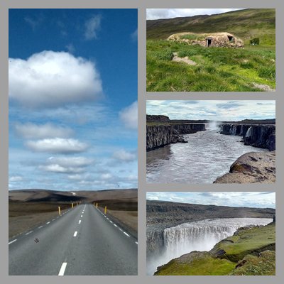 Selfoss und Dettifoss
