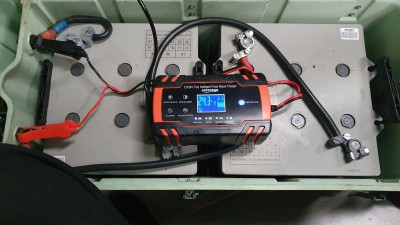Chinese zum Pulsen an den Shelterbatterien