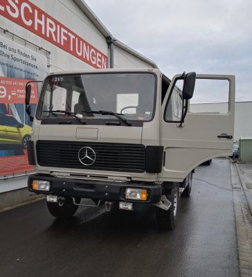 Der Truck durfte seit langem auch mal wieder seine Halle verlassen.