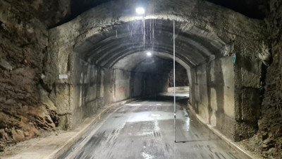 Die Messlatte ist auf 3,9m eingestellt!
