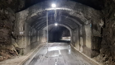 Die Messlatte ist auf 3,9m eingestellt!