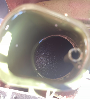Diesel starting to seperate - in a jerry can.