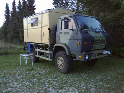 1.ste Übernachtung auf dem Rückweg