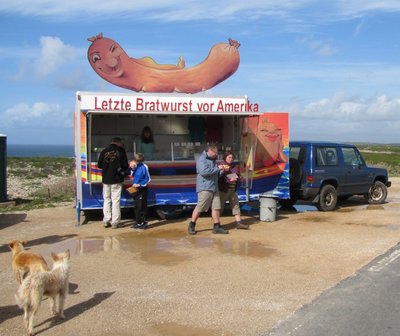 An der Stelle geht's nur noch mit 'nem Schiff weiter nach Südwesten.