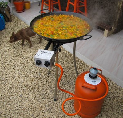 Paella in Alfaz del Pi