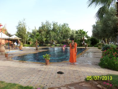 Nach  3 Tagen hatten wir auch den schönen Pool satt