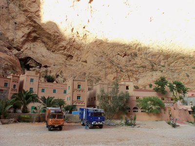 Nachtplatz in der Thodra