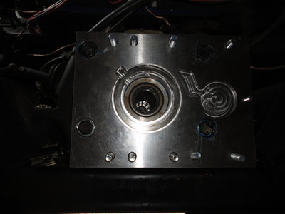 Eingebaute Adapterplatte