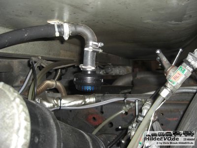 Schalldämpfer für Druckregler als Entlüftungssieb für Dieseltank