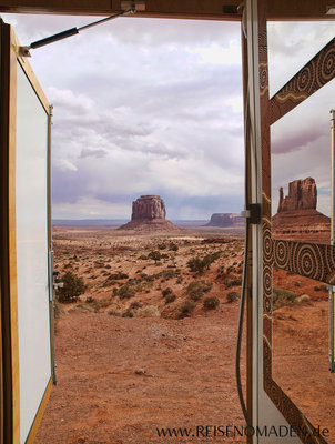 Campground am Monument Valley