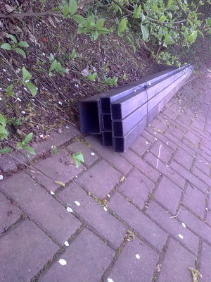Da liegt das kleine Bündel Eisen...