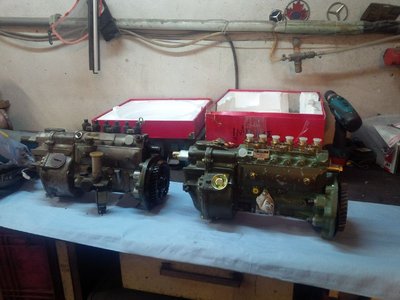 5. Pumpe überholen lassen, bzw. andere überholte Pumpe einbauen