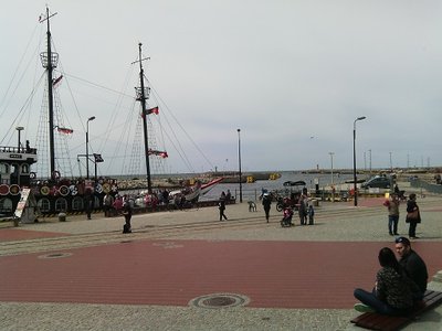 Hafeneinfahrt Swinemünde