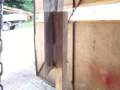 Ausgangszustand Alu/ Holz