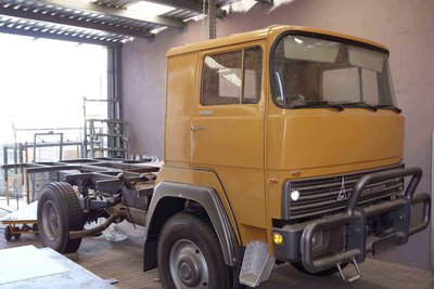 Foto 5: fertiges Fahrerhaus