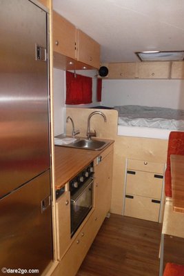 Bambus Küche und Tisch