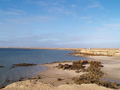 Lagune 15km vor Dakhla