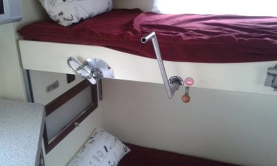 Bett oben