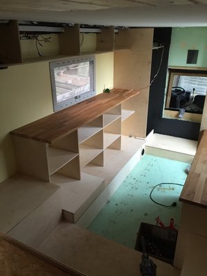 Blick vom Bett nach links