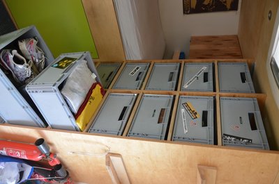 Stauraum für alltägliche Dinge