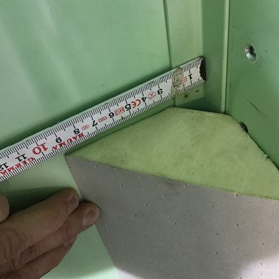 Isolierung Ecke