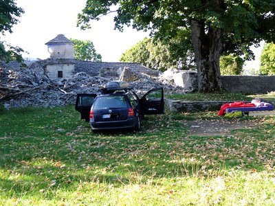 altes Kloster, nur teilweise eingestürzt