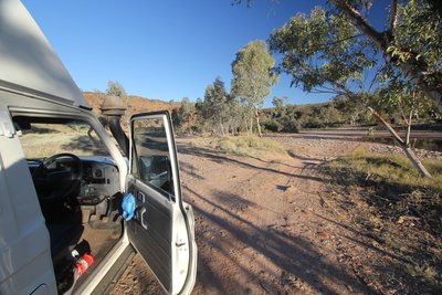 Auf dem Weg - Boggy Hole, NT/Australia am Tag