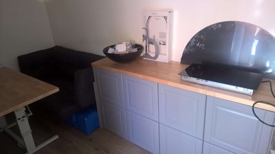 Furniture is ready to be mounted (All is from IKEA)