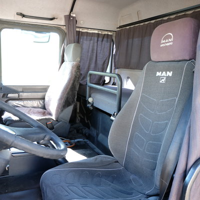 Super angenehmes Fahrerhaus