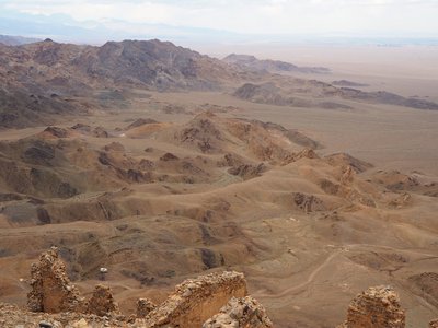 Am Rande der Dasht-e-Kavir im Iran