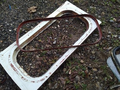 Das extra Stutzrahmen entfernt.