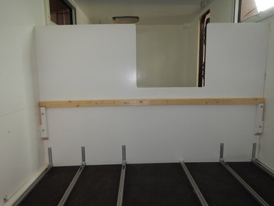Schottwand Bett - Wohnbereich mit Winkeln