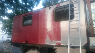 Angeklebtes Glasgelege tränken