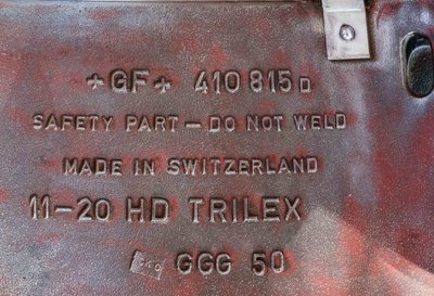 Daten der Trilex-Felge