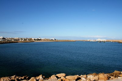 Altstadt und Hafen Asilah .