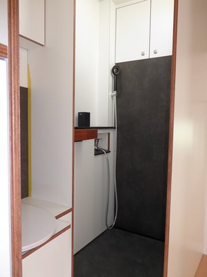 WC im Badezimmer