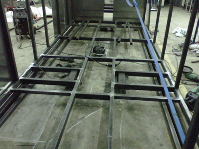 Made a F/U with the brackets and had to re-do them. This should work though. 10mm plate with box profile inbetween.