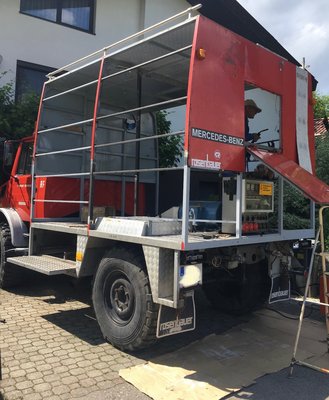 Wurde integriert in die Erhöhung