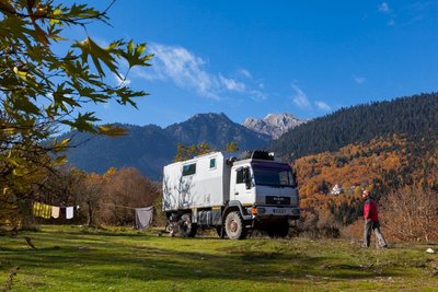 Herbst in den Bergen Zentralgriechenlands