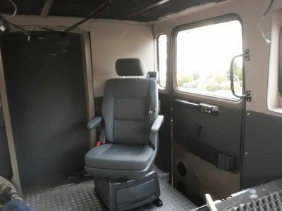 Hinten in der Doka