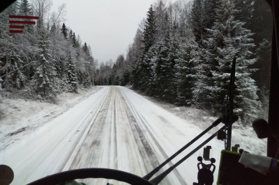 Winterliche Straßenverhältnisse