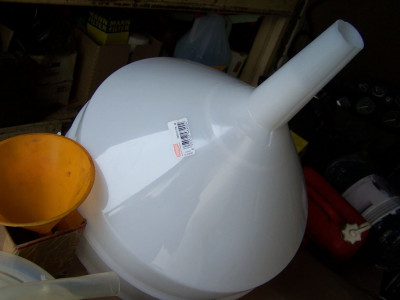 Trichterlösung? ziemlich sperrig D&gt; 40cm