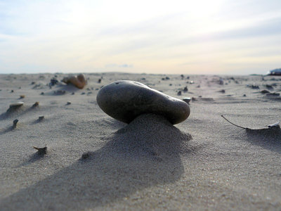 Letzter Morgen am Strand (Dänemark)