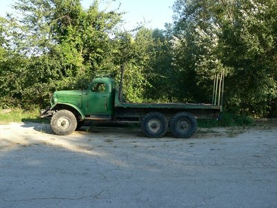 Am Wegesrand: Ein ZIL 167. Alter russischer Gesandter.<br />.