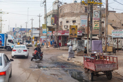 Straßenbild Basra/Irak