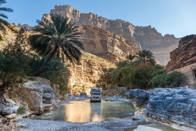 Wadi Nakhr - unser Lieblingswadi im Oman!