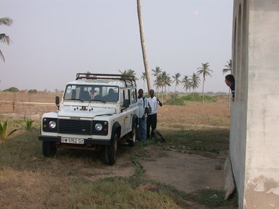 unser armer alter Landy, Zustand in 2005!