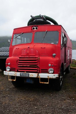Bendford-Feuerwehr in den Westfjorden