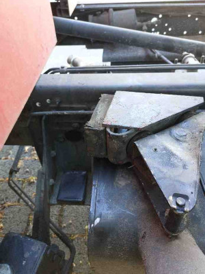 Lagerung HR lose (liegt auf dem Tank)